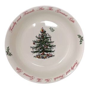 Spode Christmas Tree 2015 Annual Large Serving Bowl Limited Edition 10"